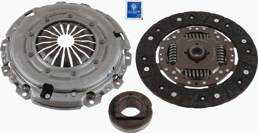 SACHS 3000 951 619 - Kytkinpaketti inparts.fi