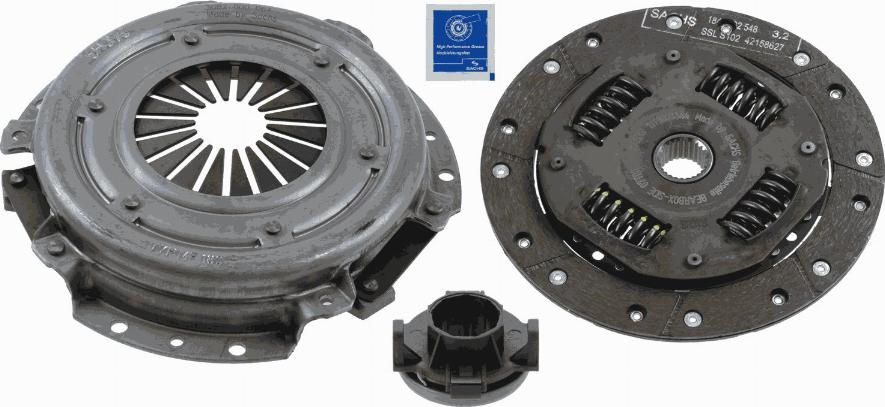 SACHS 3 000 951 059 - Kytkinpaketti inparts.fi