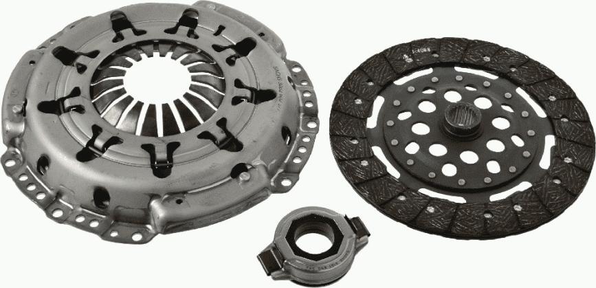 SACHS 3000 951 869 - Kytkinpaketti inparts.fi