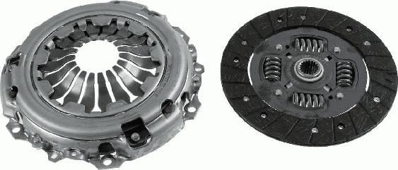 SACHS 3000 951 362 - Kytkinpaketti inparts.fi