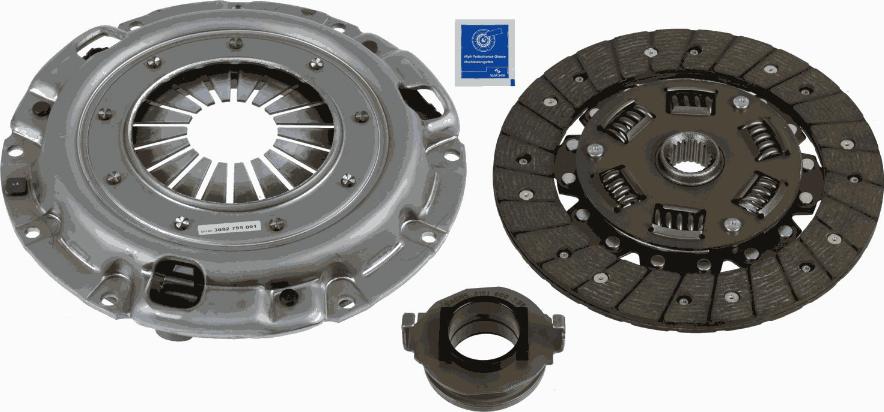 SACHS 3000 951 734 - Kytkinpaketti inparts.fi