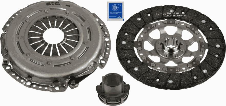 SACHS 3000 970 093 - Kytkinpaketti inparts.fi