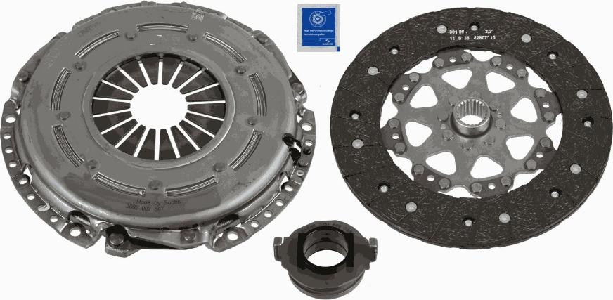 SACHS 3000 970 114 - Kytkinpaketti inparts.fi