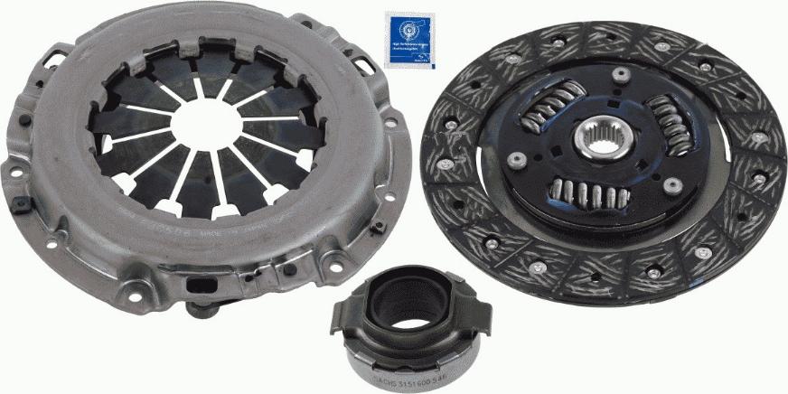 SACHS 3000 518 001 - Kytkinpaketti inparts.fi