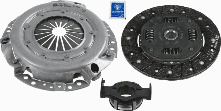 SACHS 3 000 108 002 - Kytkinpaketti inparts.fi