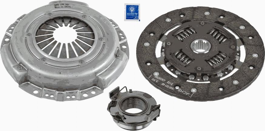 SACHS 3000 843 501 - Kytkinpaketti inparts.fi