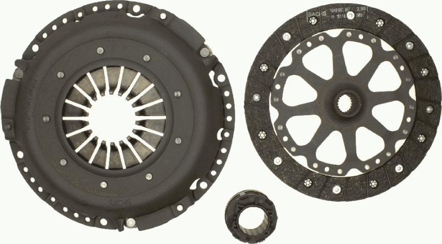 SACHS 3 000 830 601 - Kytkinpaketti inparts.fi