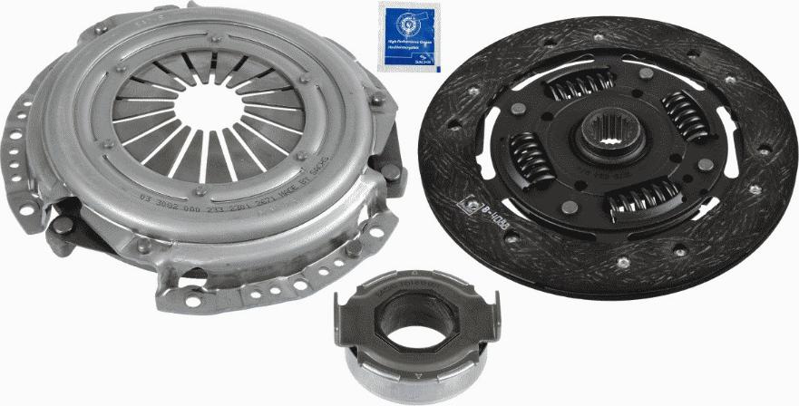 SACHS 3000 368 001 - Kytkinpaketti inparts.fi