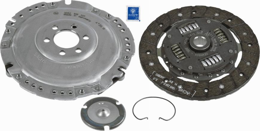 SACHS 3 000 286 002 - Kytkinpaketti inparts.fi