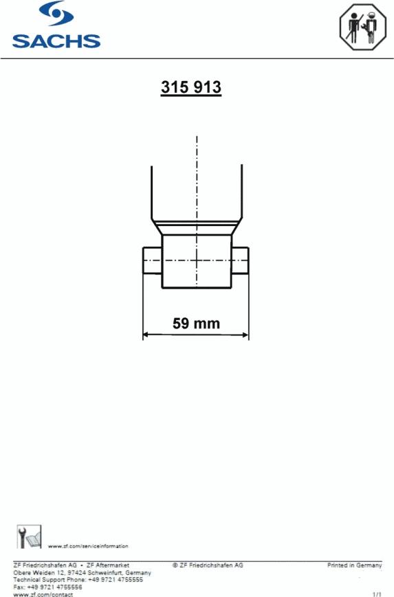 SACHS 315 913 - Iskunvaimennin inparts.fi