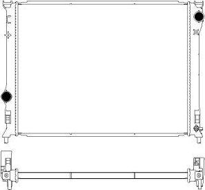 SAKURA Automotive 3131-8507 - Jäähdytin,moottorin jäähdytys inparts.fi