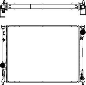 SAKURA Automotive 3132-8501 - Jäähdytin,moottorin jäähdytys inparts.fi