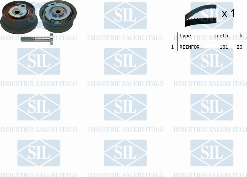 Saleri SIL TK1493 - Hammashihnasarja inparts.fi