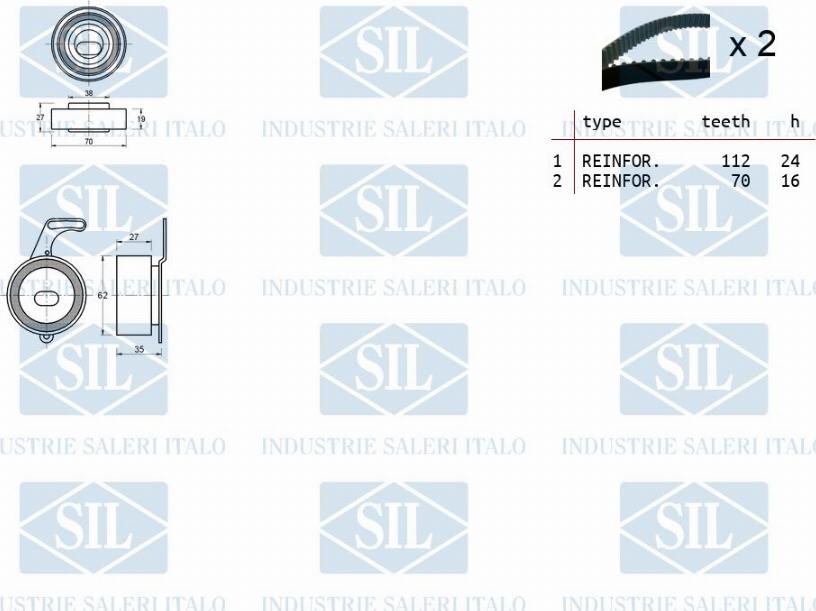 Saleri SIL TK1416 - Hammashihnasarja inparts.fi