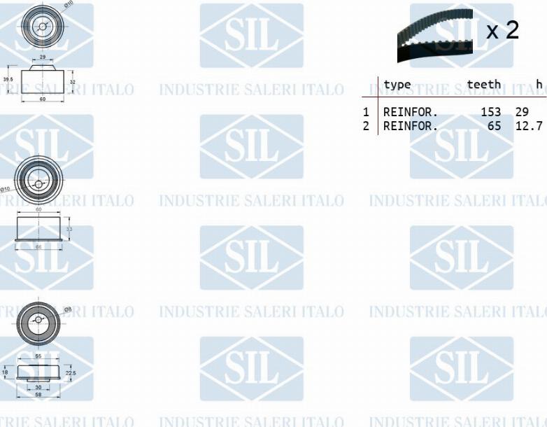 Saleri SIL TK1431 - Hammashihnasarja inparts.fi