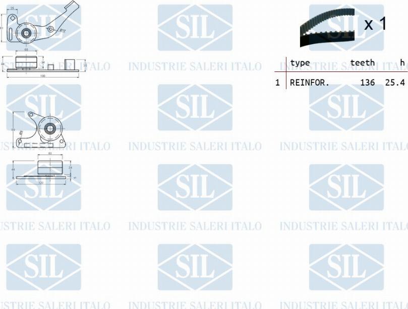 Saleri SIL TK1066 - Hammashihnasarja inparts.fi