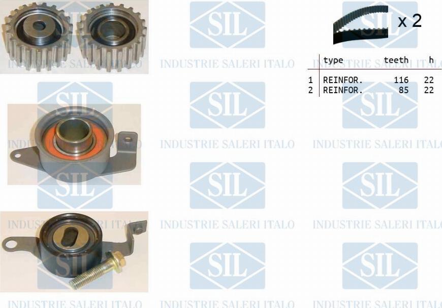 Saleri SIL TK1011 - Hammashihnasarja inparts.fi