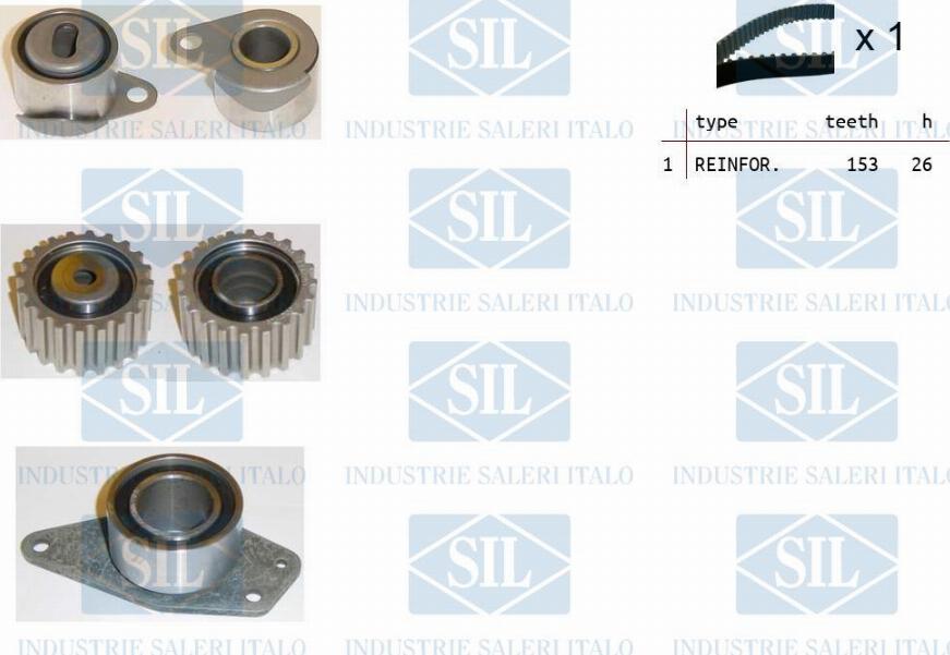 Saleri SIL TK1021 - Hammashihnasarja inparts.fi