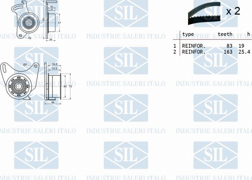 Saleri SIL TK1028 - Hammashihnasarja inparts.fi