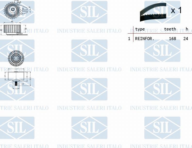 Saleri SIL TK1141 - Hammashihnasarja inparts.fi