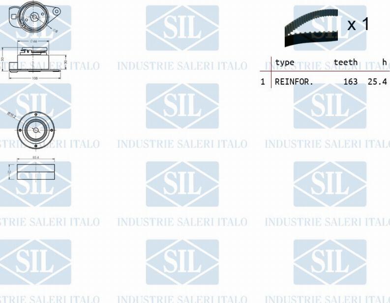 Saleri SIL TK1100 - Hammashihnasarja inparts.fi