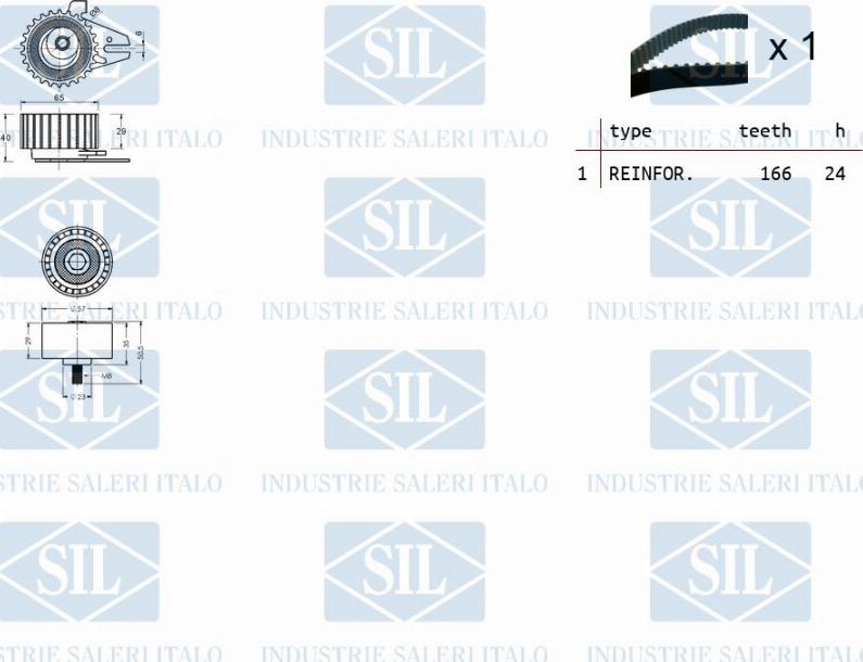 Saleri SIL TK1101 - Hammashihnasarja inparts.fi