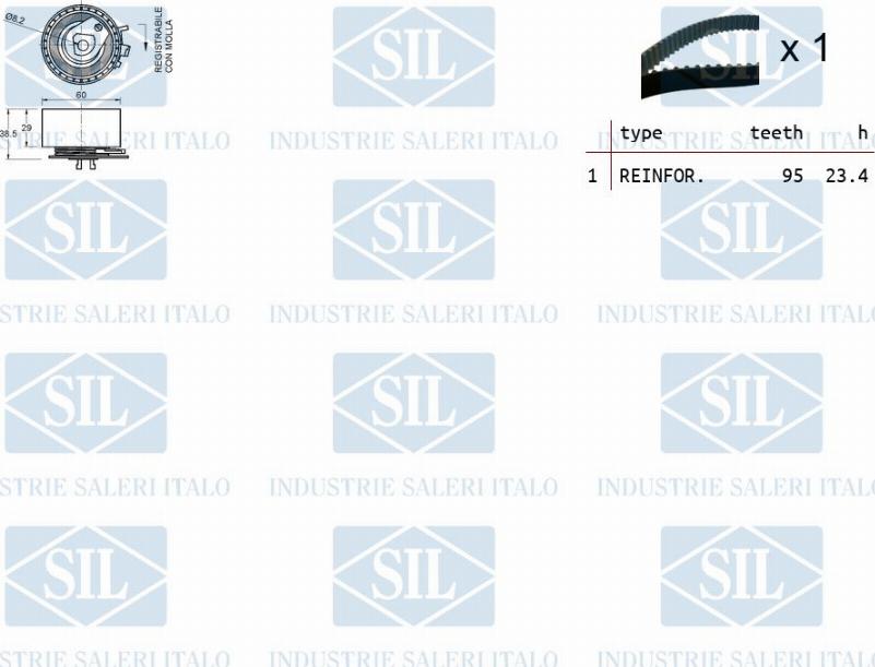 Saleri SIL TK1119 - Hammashihnasarja inparts.fi