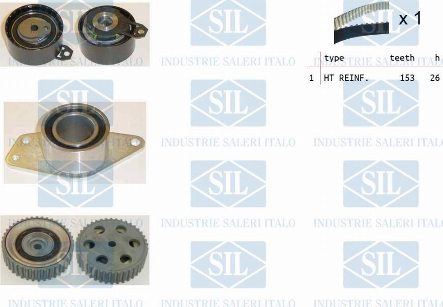 Saleri SIL TK1349 - Hammashihnasarja inparts.fi