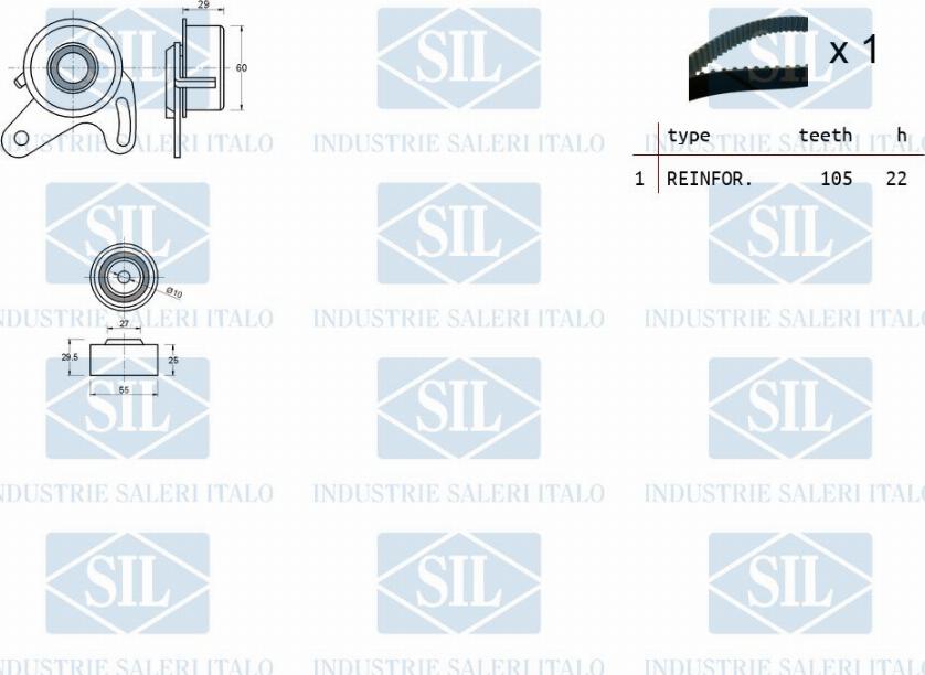 Saleri SIL TK1314 - Hammashihnasarja inparts.fi