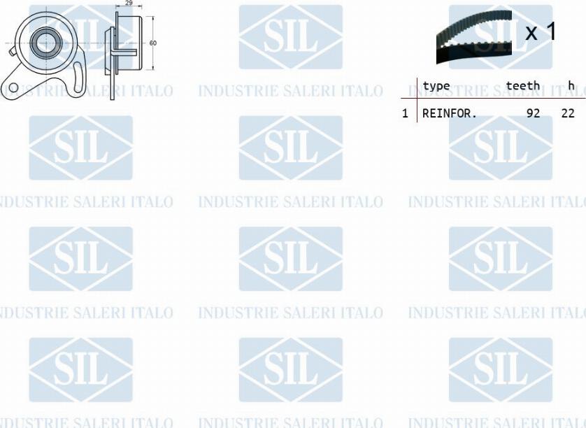 Saleri SIL TK1316 - Hammashihnasarja inparts.fi