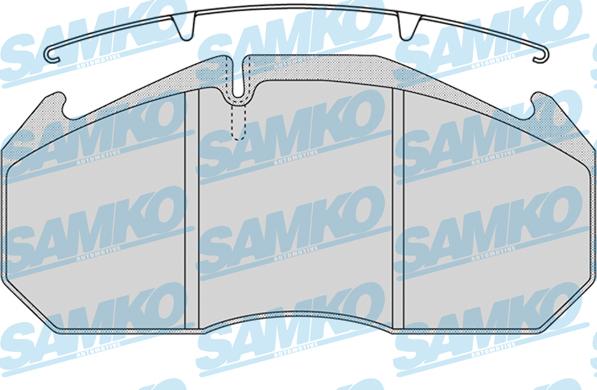 Samko 5SP1162 - Jarrupala, levyjarru inparts.fi