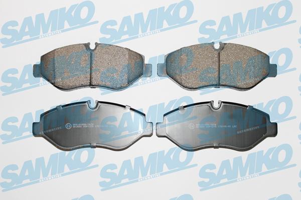 Samko 5SP1275 - Jarrupala, levyjarru inparts.fi