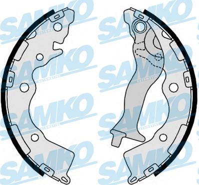 Samko 89350 - Jarrukenkäsarja inparts.fi