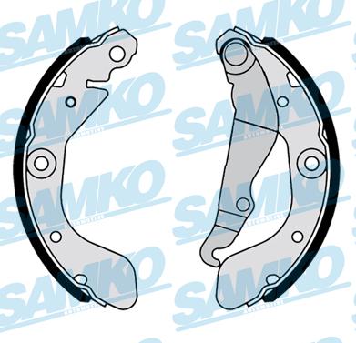 Samko 81168 - Jarrukenkäsarja inparts.fi