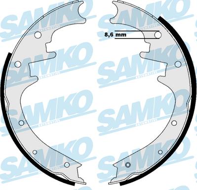 Samko 87205 - Jarrukenkäsarja inparts.fi