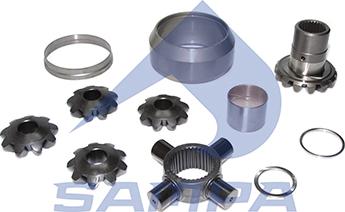 Sampa 010.848 - Korjaussarja, tasauspyörästö inparts.fi