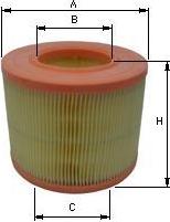 SAMPIYON FILTER CH 0112 - Ilmansuodatin inparts.fi