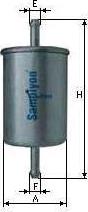 SAMPIYON FILTER CS 3008 M - Polttoainesuodatin inparts.fi