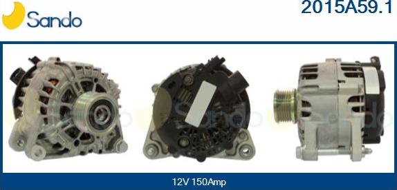 Sando 2015A59.1 - Laturi inparts.fi