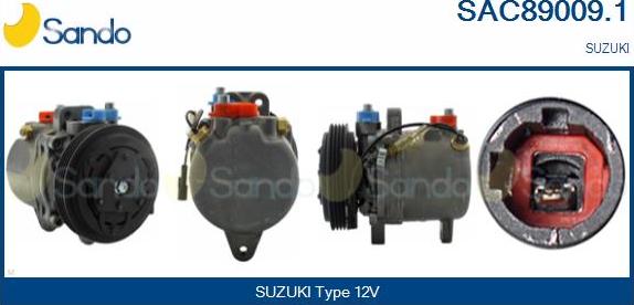 Sando SAC89009.1 - Kompressori, ilmastointilaite inparts.fi