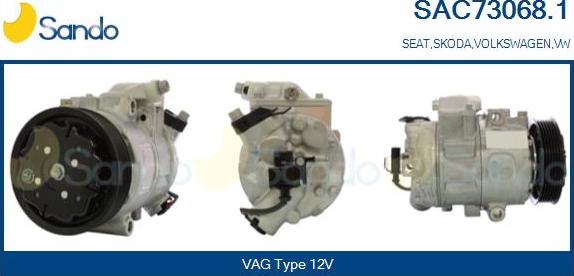 Sando SAC73068.1 - Kompressori, ilmastointilaite inparts.fi
