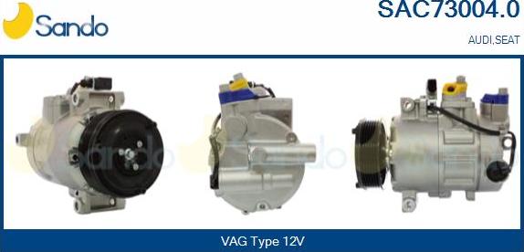 Sando SAC73004.0 - Kompressori, ilmastointilaite inparts.fi