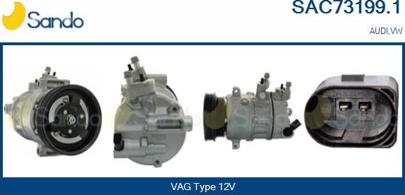 Sando SAC73199.1 - Kompressori, ilmastointilaite inparts.fi