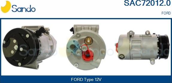Sando SAC72012.0 - Kompressori, ilmastointilaite inparts.fi