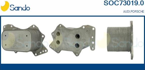 Sando SOC73019.0 - Moottoriöljyn jäähdytin inparts.fi