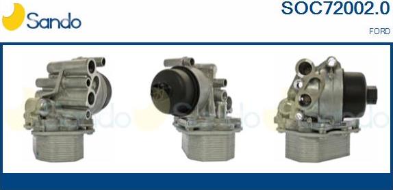 Sando SOC72002.0 - Moottoriöljyn jäähdytin inparts.fi