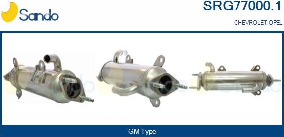 Sando SRG77000.1 - Jäähdytin,pakokaasukierrätys inparts.fi