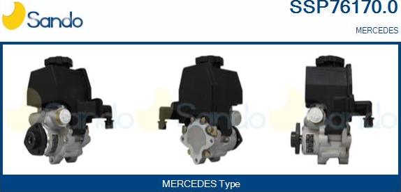 Sando SSP76170.0 - Hydrauliikkapumppu, ohjaus inparts.fi