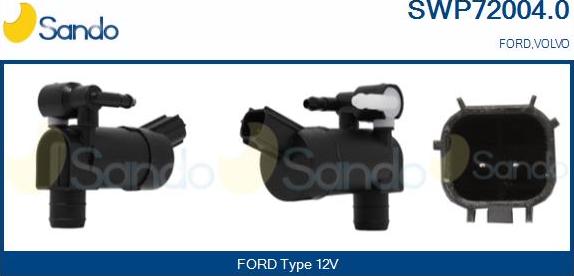 Sando SWP72004.0 - Pesunestepumppu, lasinpesu inparts.fi