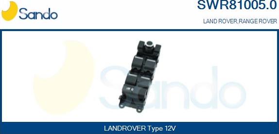 Sando SWR81005.0 - Kytkin, lasinnostin inparts.fi